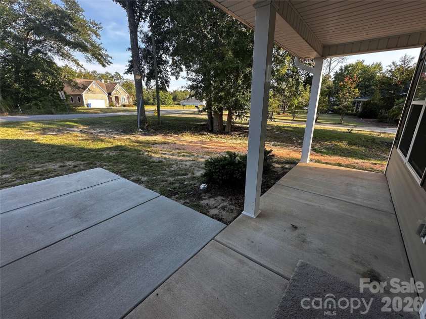 408 Elm Street, Pageland, SC 29728.  MLS# CAR4422110, YatesRealty ID 49867. Covered front porch