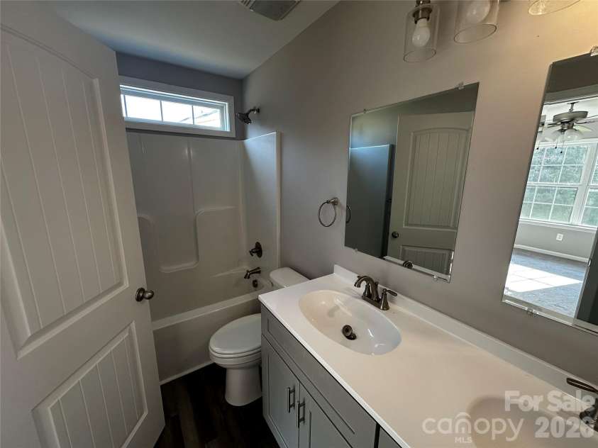 408 Elm Street, Pageland, SC 29728.  MLS# CAR4422110, YatesRealty ID 49867. Ensuite bathroom with double vanity.