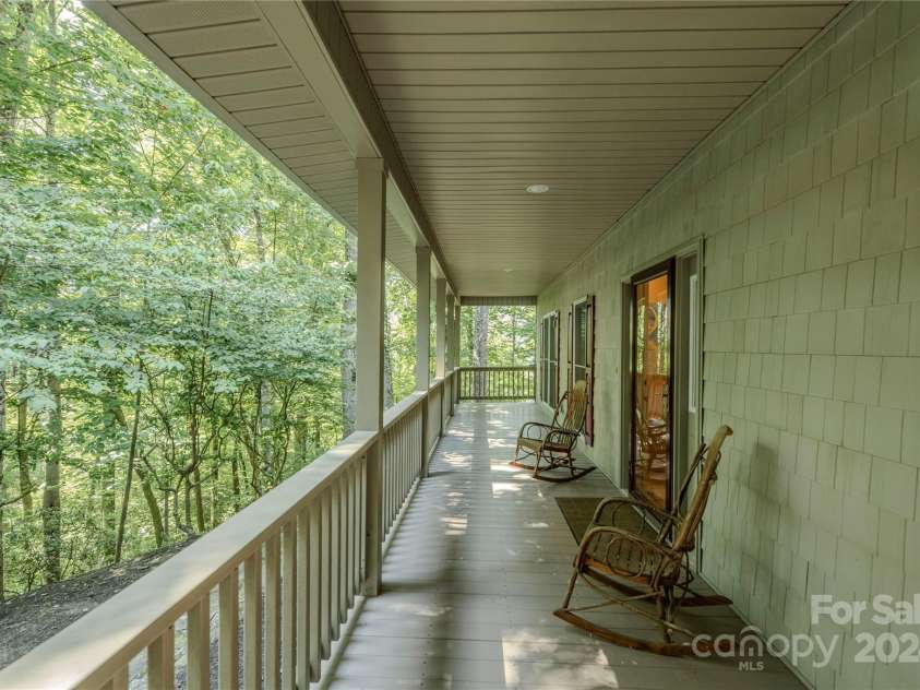1244 Windover Drive, Brevard, NC 28712.  MLS# CAR4169991, YatesRealty ID 4987. Front Porch