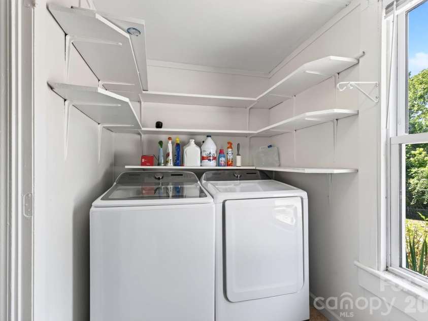 23 Maxwell Road, Asheville, NC 28805.  MLS# CAR4421518, YatesRealty ID 49871. Laundry Room/Pantry Storage