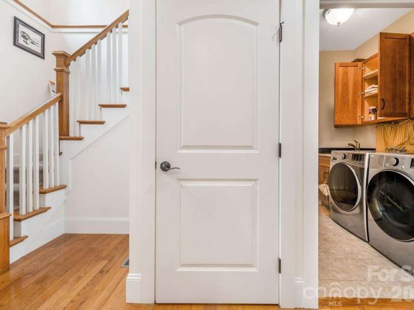 151 Hillside Drive, Swannanoa, NC 28778.  MLS# CAR4418957, YatesRealty ID 49872. Door to Lower Level/Laundry/Upstairs