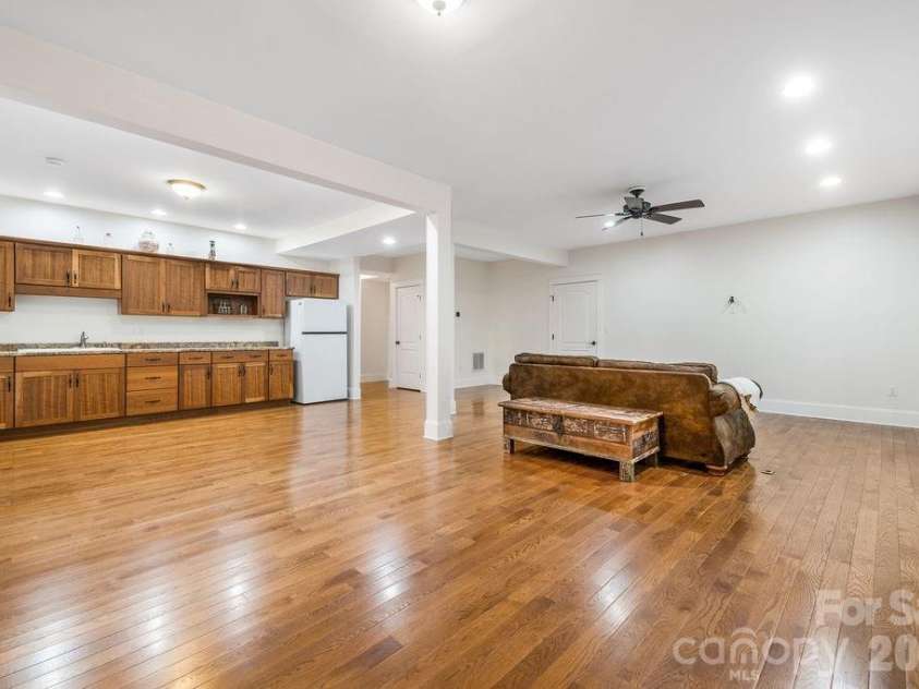 151 Hillside Drive, Swannanoa, NC 28778.  MLS# CAR4418957, YatesRealty ID 49872. Large Lower Level Suite