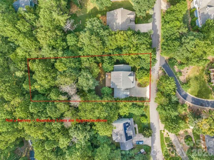 151 Hillside Drive, Swannanoa, NC 28778.  MLS# CAR4418957, YatesRealty ID 49872. Large Wooded Lot