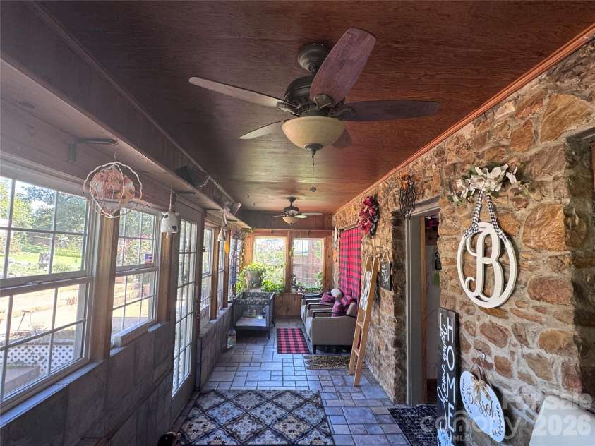 106 Myrtle Street, Morganton, NC 28655.  MLS# CAR4422677, YatesRealty ID 49887. Enclosed porch (current)