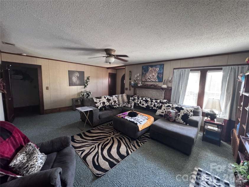 106 Myrtle Street, Morganton, NC 28655.  MLS# CAR4422677, YatesRealty ID 49887. Living room (current)