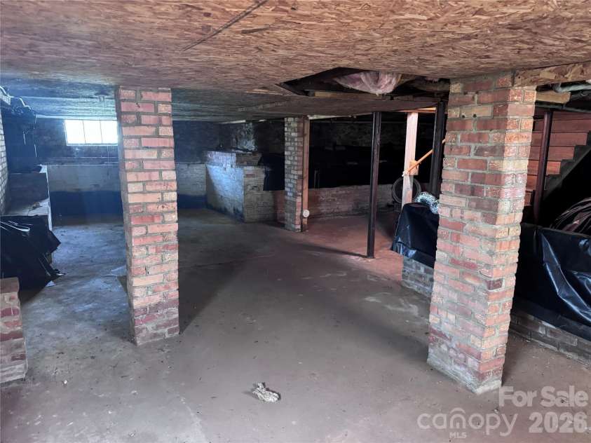 106 Myrtle Street, Morganton, NC 28655.  MLS# CAR4422677, YatesRealty ID 49887. Partial basement