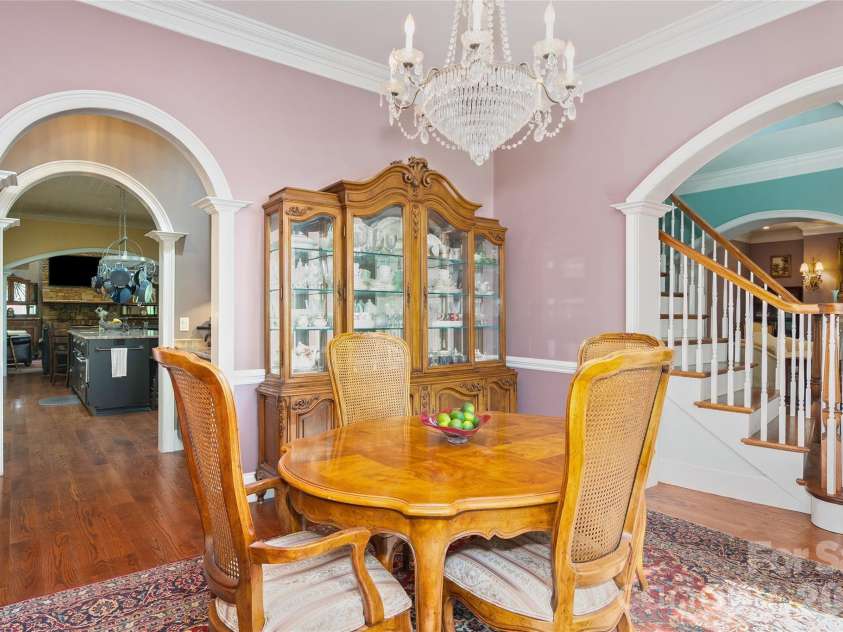 598 Old Toll Road, Asheville, NC 28804.  MLS# CAR4423120, YatesRealty ID 49890. Dining Room