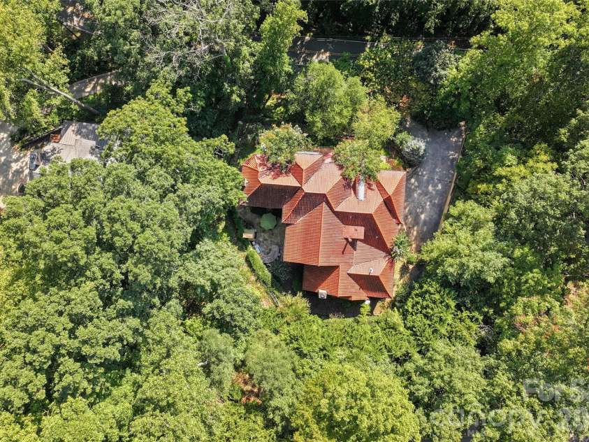 598 Old Toll Road, Asheville, NC 28804.  MLS# CAR4423120, YatesRealty ID 49890. Private Wooded Setting
