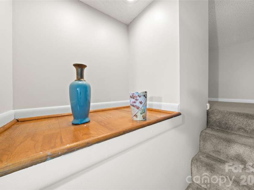 13 Browndale Road, Asheville, NC 28805.  MLS# CAR4382752, YatesRealty ID 49900. Steps with lighted alcove