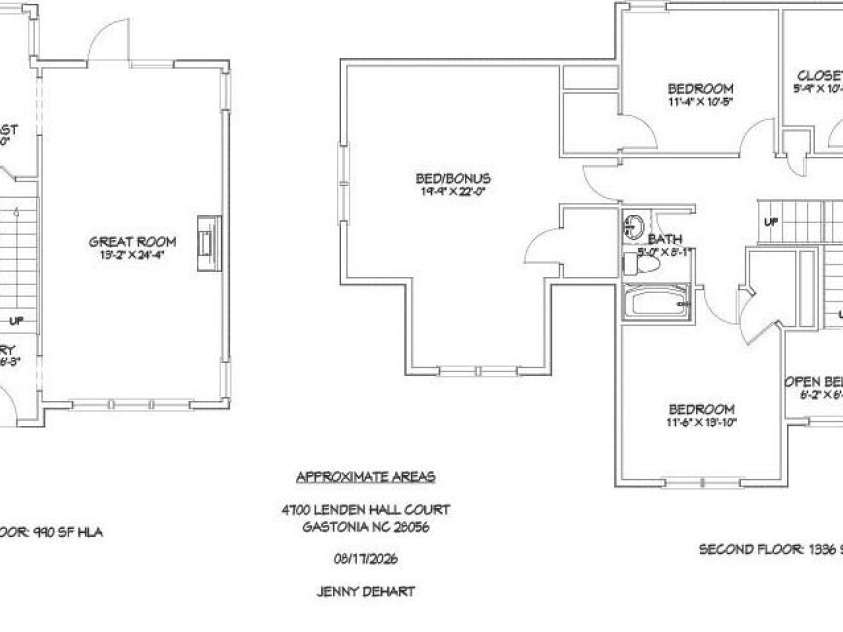 4700 Lenden Hall Court, Gastonia, NC 28056.  MLS# CAR4414392, YatesRealty ID 49904. 