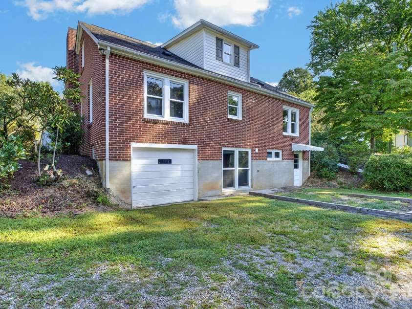 219 Old US 19 23 Highway, Candler, NC 28715.  MLS# CAR4421674, YatesRealty ID 49921. Back of House