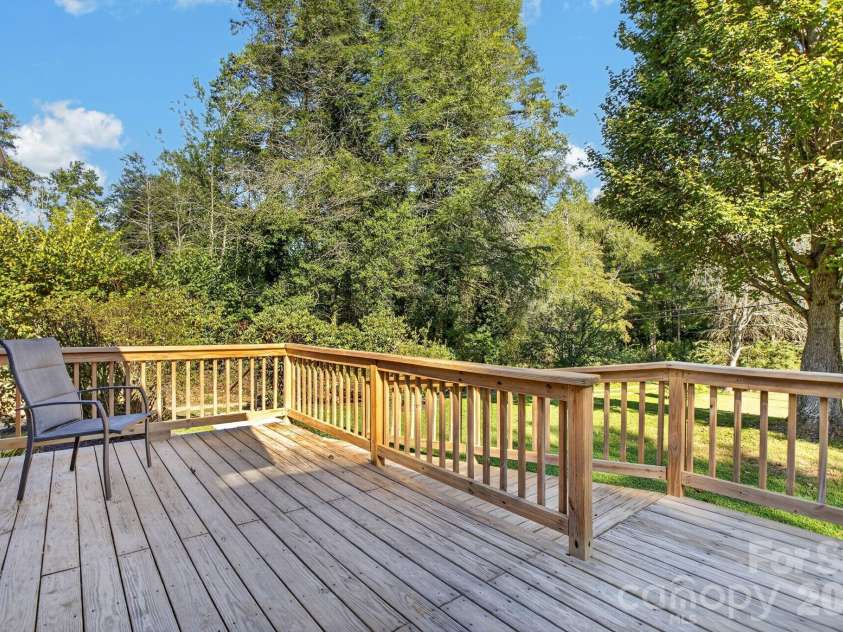 219 Old US 19 23 Highway, Candler, NC 28715.  MLS# CAR4421674, YatesRealty ID 49921. Front Deck