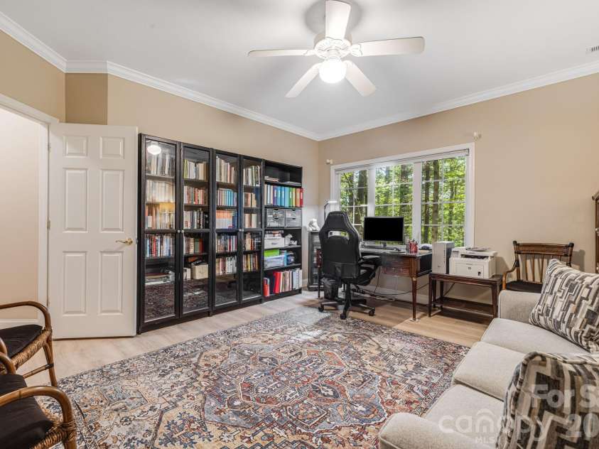 212 Carriage Springs Way, Hendersonville, NC 28791.  MLS# CAR4420645, YatesRealty ID 49923. Lower level guest room 2.