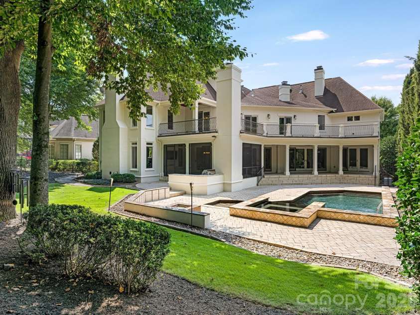 6323 Saint Stephen Lane, Charlotte, NC 28210.  MLS# CAR4422911, YatesRealty ID 49932. Rear Exterior