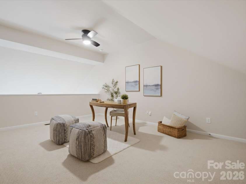 9533 Longstone Lane, Charlotte, NC 28277.  MLS# CAR4423027, YatesRealty ID 49947. 3rd floor loft