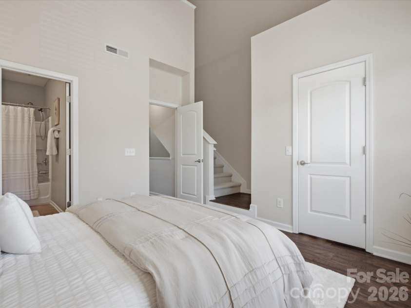 9533 Longstone Lane, Charlotte, NC 28277.  MLS# CAR4423027, YatesRealty ID 49947. Primary suite leads to 3rd floor loft space