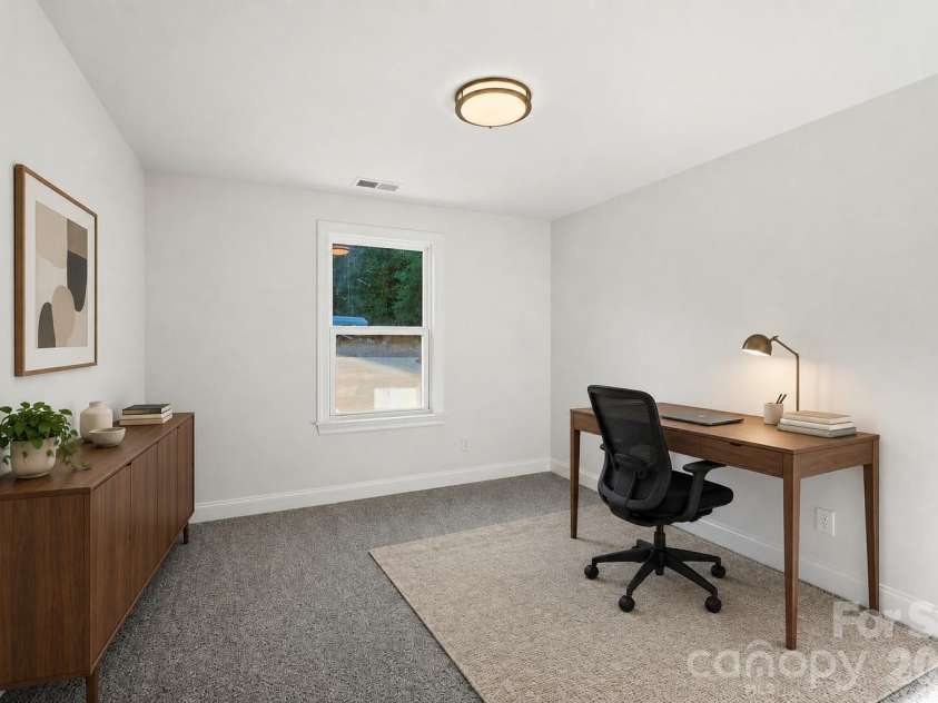 1074 Mountain Crest Drive, Kings Mountain, NC 28086.  MLS# CAR4423056, YatesRealty ID 49980. Virtually Staged Bedroom as an Office
