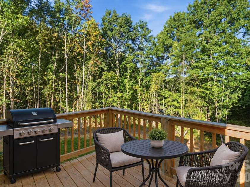1074 Mountain Crest Drive, Kings Mountain, NC 28086.  MLS# CAR4423056, YatesRealty ID 49980. Virtually Staged View of Back Deck