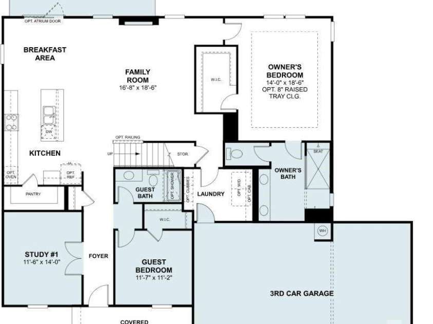 238 Amber Glen Drive, Locust, NC 28097.  MLS# CAR4423296, YatesRealty ID 49989. First floor
