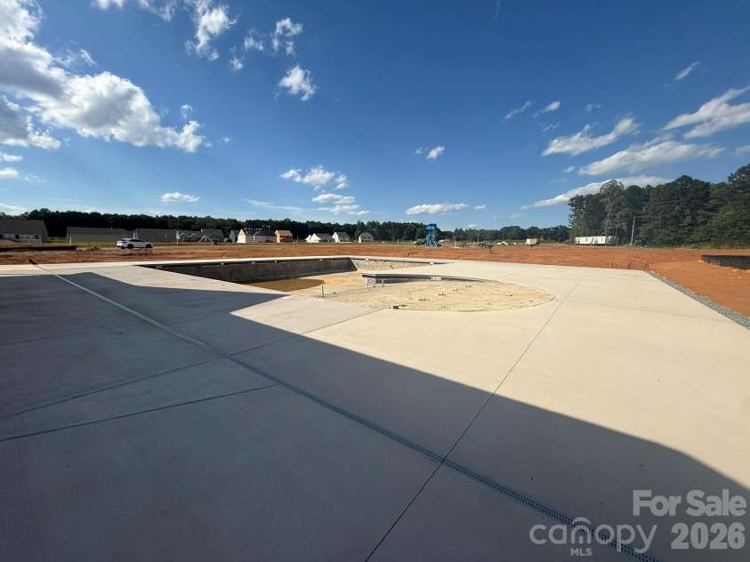 2200 Caravan Lane, Stanley, NC 28164.  MLS# CAR4420986, YatesRealty ID 49993. Construction progress of amenities