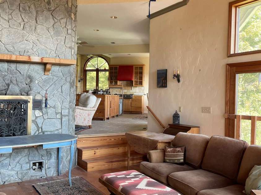 220 Hog Pen Road, Newland, NC 28657.  MLS# CAR4064509, YatesRealty ID 50. Living room