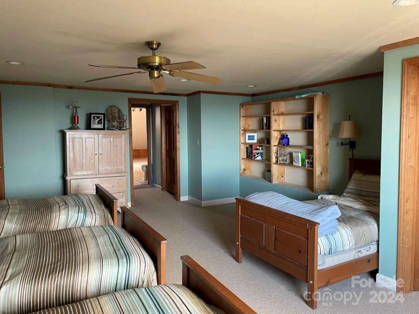 220 Hog Pen Road, Newland, NC 28657.  MLS# CAR4064509, YatesRealty ID 50. Upstairs bedroom open to bonus room