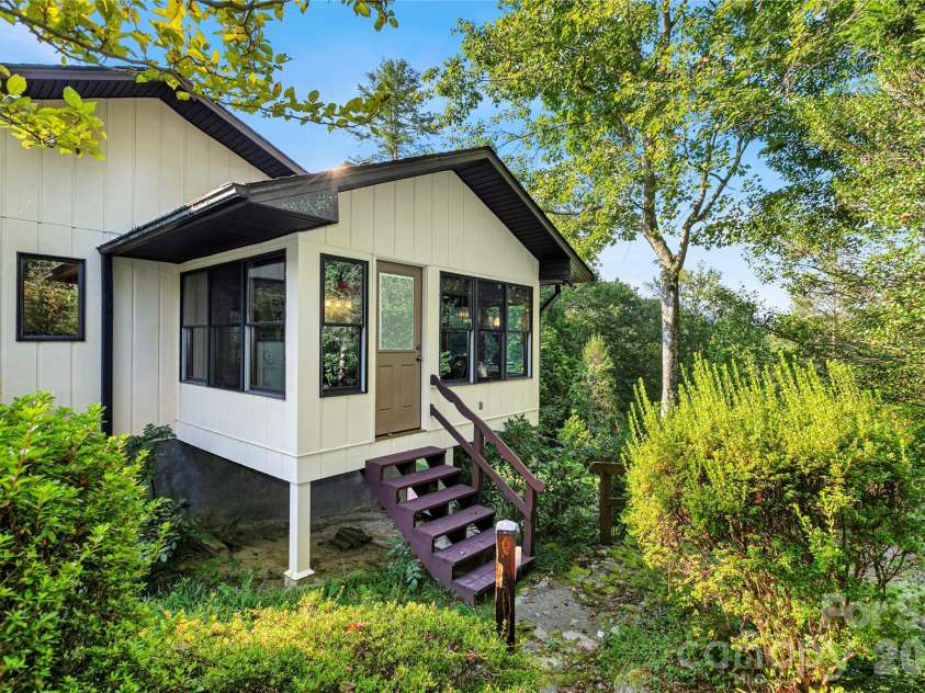 374 Riverside Estate Road, Brevard, NC 28712.  MLS# CAR4418900, YatesRealty ID 50031. 