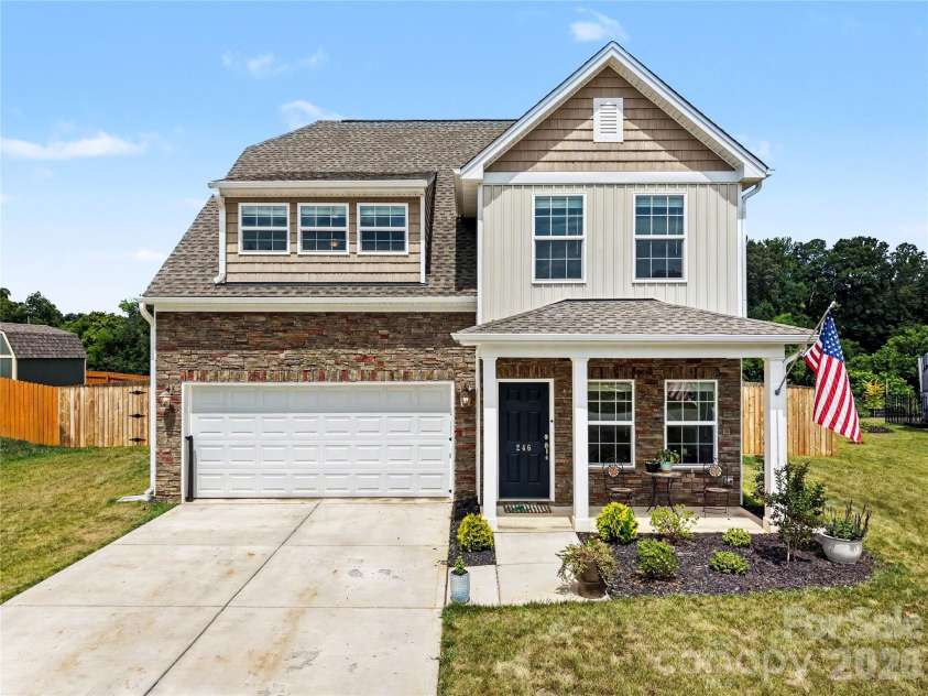 246 Kyndall Run Drive, Lexington, NC 27295.  MLS# CAR4421943, YatesRealty ID 50041. 
