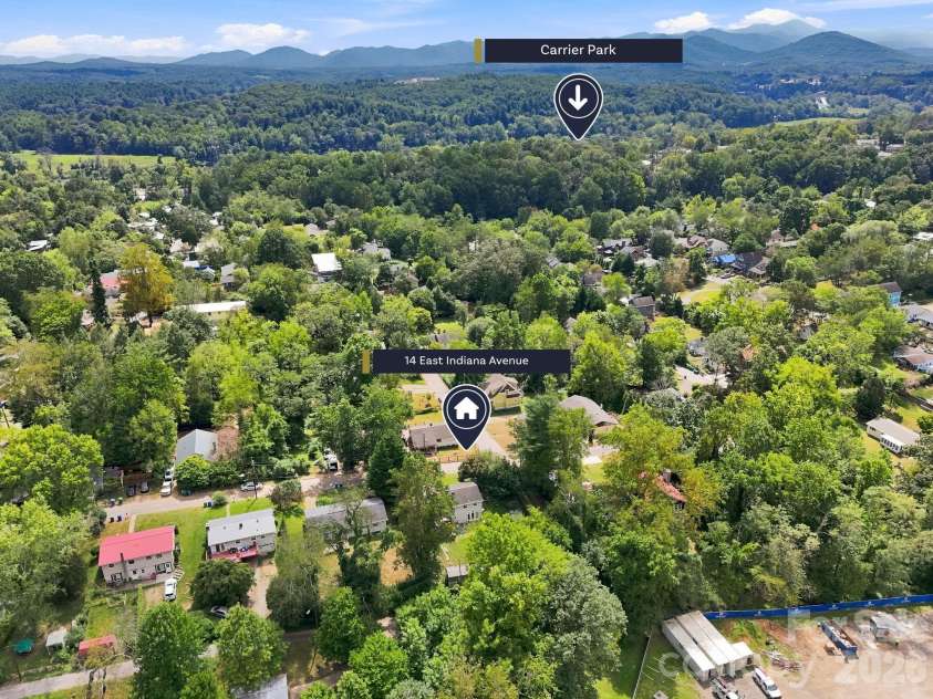 14 Indiana Avenue, Asheville, NC 28806.  MLS# CAR4401394, YatesRealty ID 50059. 