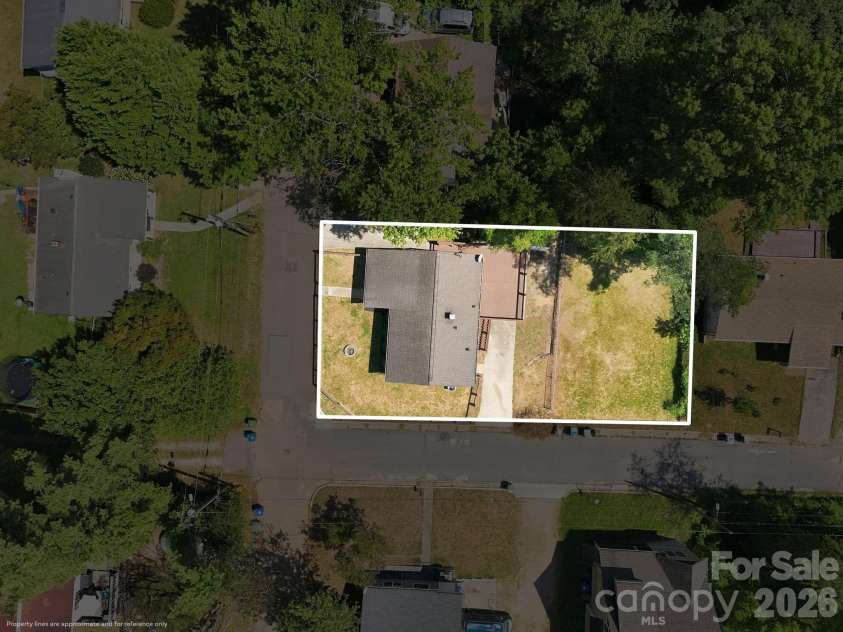 14 Indiana Avenue, Asheville, NC 28806.  MLS# CAR4401394, YatesRealty ID 50059. Accessory lot