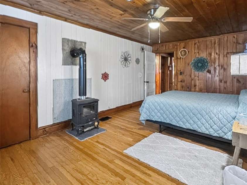 683 McDaniel Road, Lake Lure, NC 28746.  MLS# CAR4422885, YatesRealty ID 50074. Bedroom 1