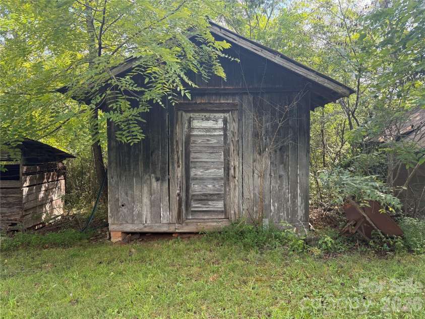 683 McDaniel Road, Lake Lure, NC 28746.  MLS# CAR4422885, YatesRealty ID 50074. Outbuilding