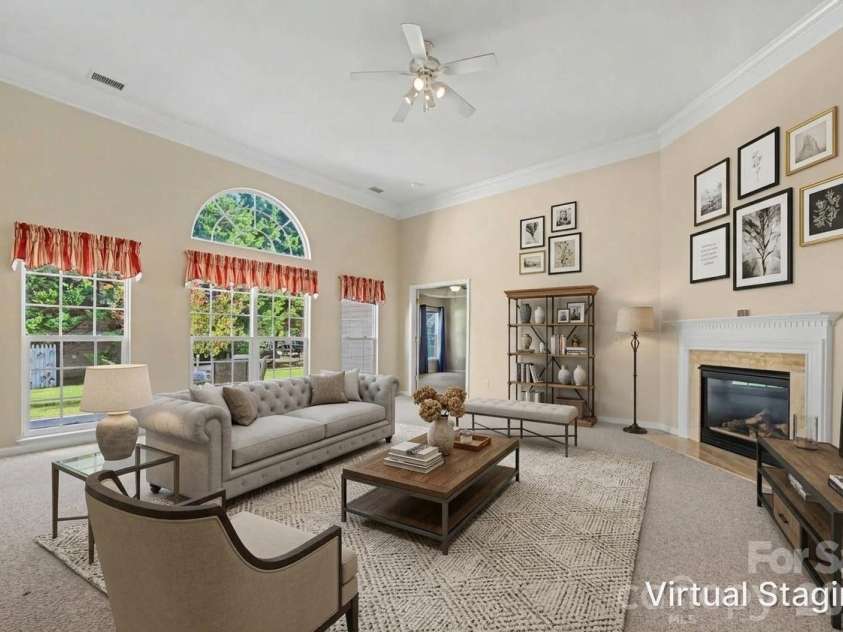 713 Larkridge Court, Rock Hill, SC 29730.  MLS# CAR4423599, YatesRealty ID 50077. Virtually staged