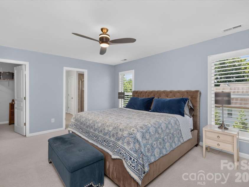 2640 Katy Flyer Avenue, Charlotte, NC 28210.  MLS# CAR4422995, YatesRealty ID 50095. Primary Bedroom