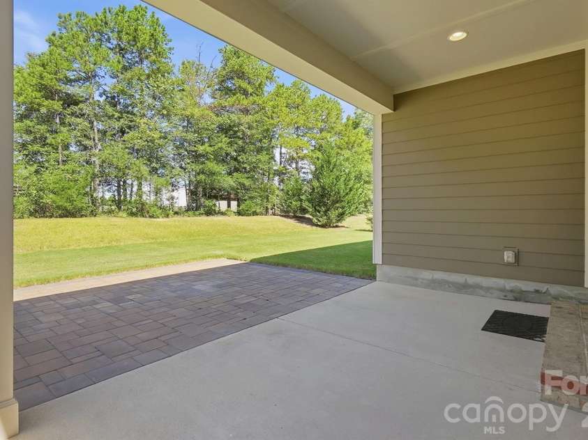 3029 Mendenhall Street, Indian Trail, NC 28079.  MLS# CAR4417680, YatesRealty ID 50106. Covered Patio
