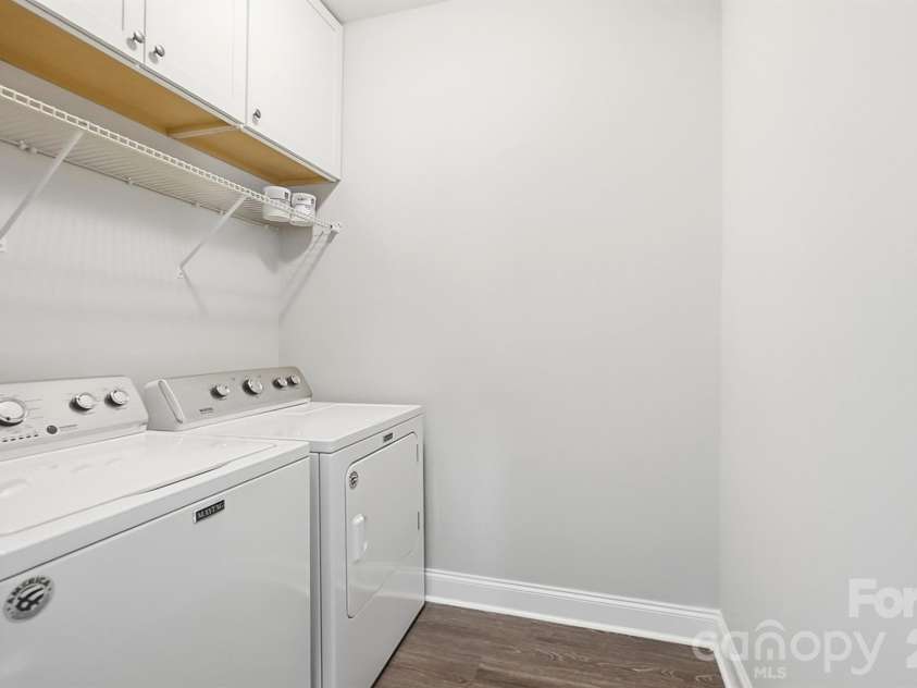 3029 Mendenhall Street, Indian Trail, NC 28079.  MLS# CAR4417680, YatesRealty ID 50106. Laundry Room