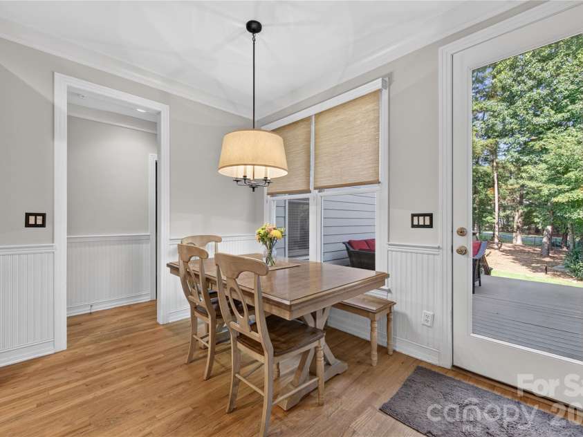9605 White Hemlock Lane, Charlotte, NC 28270.  MLS# CAR4422399, YatesRealty ID 50151. Access to Back Deck