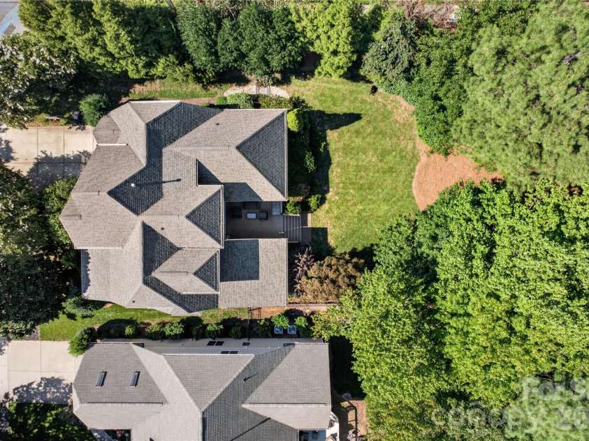 9605 White Hemlock Lane, Charlotte, NC 28270.  MLS# CAR4422399, YatesRealty ID 50151. Birds Eye