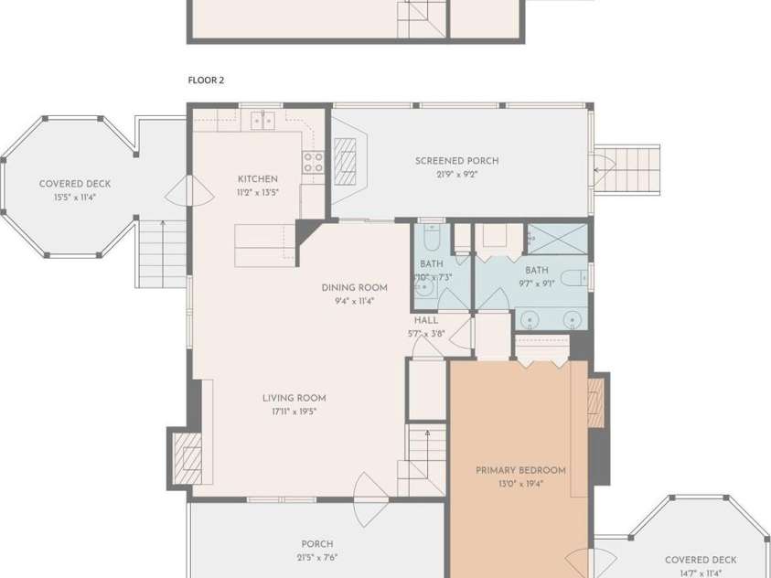 80 Slow Lane, Whittier, NC 28789.  MLS# CAR4307656, YatesRealty ID 5016. Floorplan