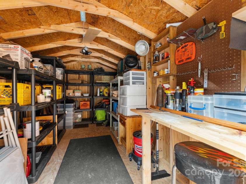 80 Slow Lane, Whittier, NC 28789.  MLS# CAR4307656, YatesRealty ID 5016. Workshop/shed