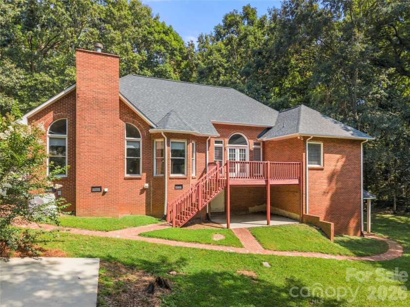 207 Hollow Road, Lincolnton, NC 28092.  MLS# CAR4422229, YatesRealty ID 50164. Rear Elevation