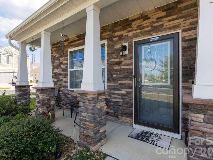 1353 Melon Colony Avenue, Concord, NC 28027.  MLS# CAR4422273, YatesRealty ID 50170. Front Porch