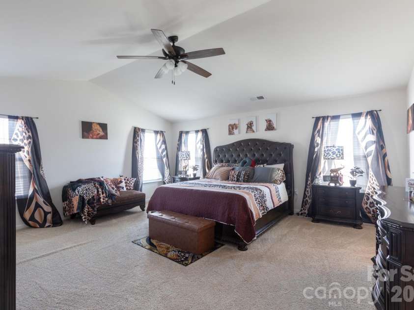 1353 Melon Colony Avenue, Concord, NC 28027.  MLS# CAR4422273, YatesRealty ID 50170. Master Bedroom