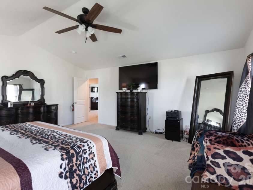 1353 Melon Colony Avenue, Concord, NC 28027.  MLS# CAR4422273, YatesRealty ID 50170. Master Bedroom view 2