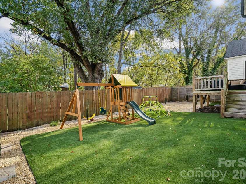 1412 Caldwell Street, Charlotte, NC 28206.  MLS# CAR4421903, YatesRealty ID 50177. Fenced Yard