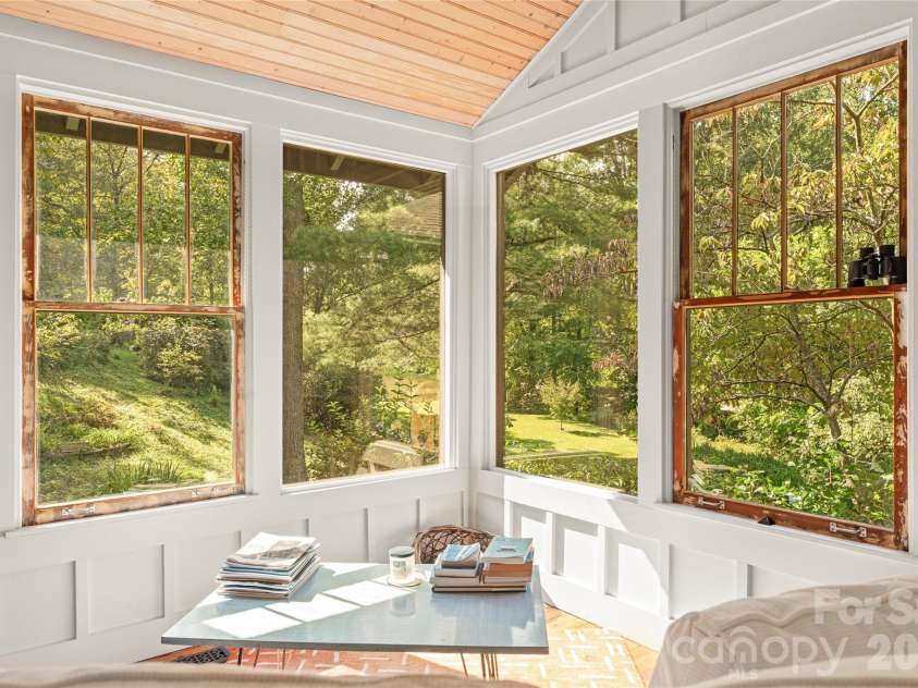 95 Chestnut Hill Loop Road, Gerton, NC 28735.  MLS# CAR4420243, YatesRealty ID 50183. Corner windows with lake views.