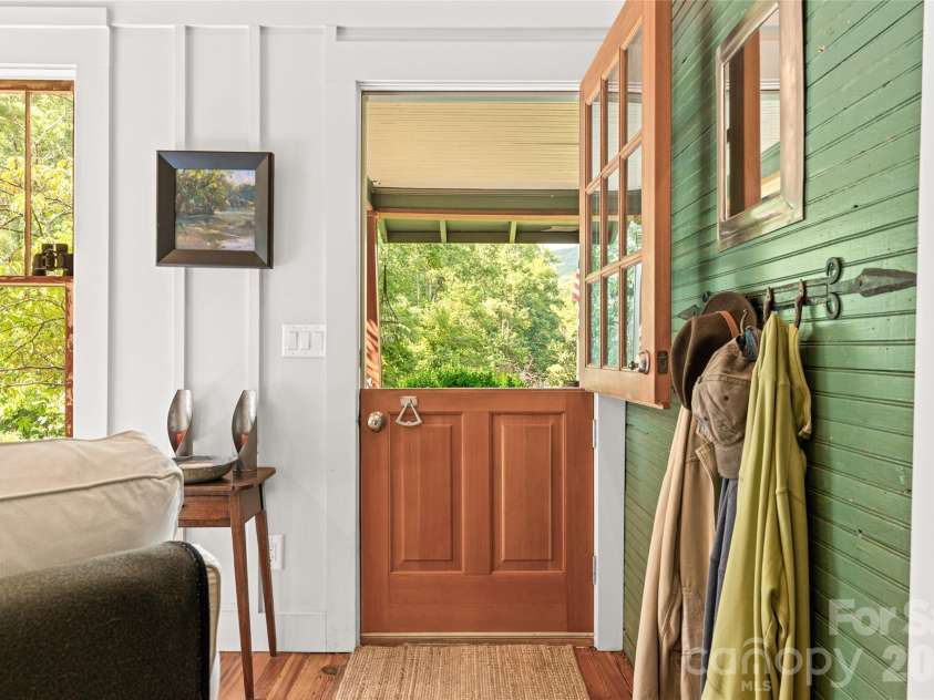 95 Chestnut Hill Loop Road, Gerton, NC 28735.  MLS# CAR4420243, YatesRealty ID 50183. Dutch door..
