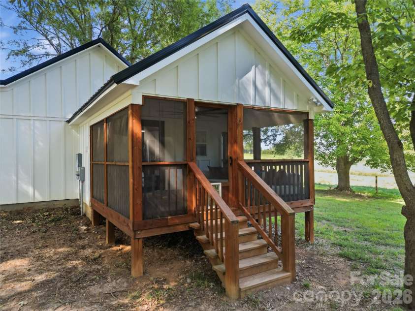 594 Rash Road, Olin, NC 28660.  MLS# CAR4417866, YatesRealty ID 50191. Screened in porch