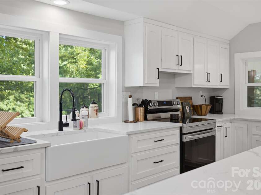 594 Rash Road, Olin, NC 28660.  MLS# CAR4417866, YatesRealty ID 50191. Window over looking the horse pastures