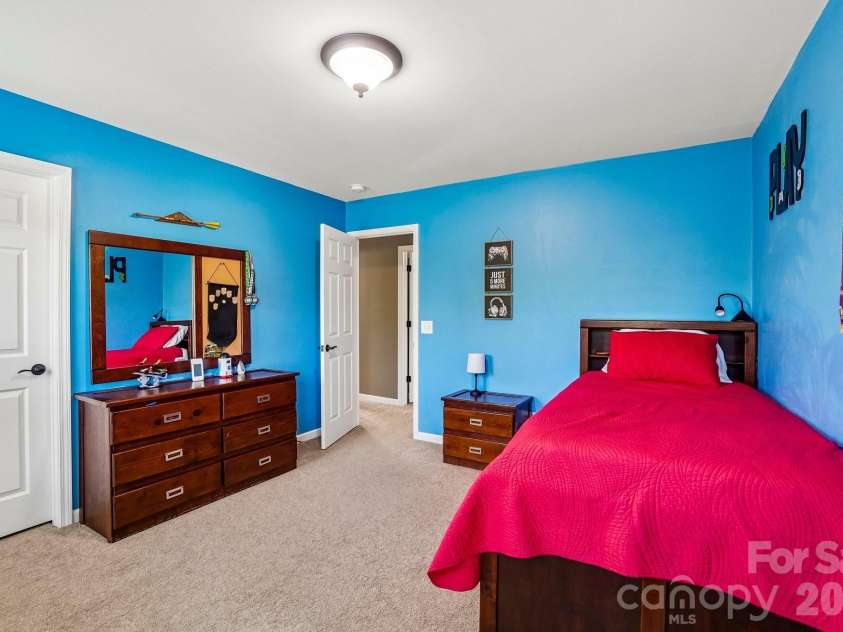 19 Glen Coe Drive, Fletcher, NC 28732.  MLS# CAR4418836, YatesRealty ID 50196. Upstairs bedrooms include spacious closets